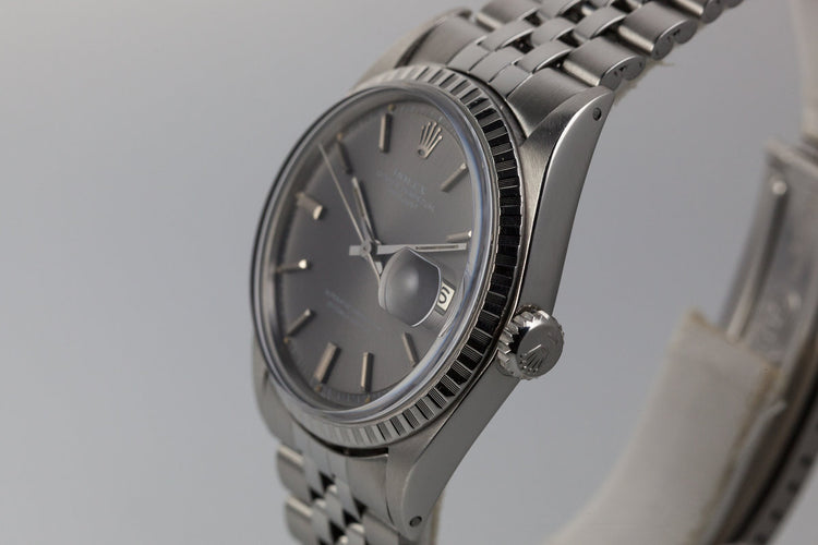 1966 Rolex DateJust 1601 with Gray Dial