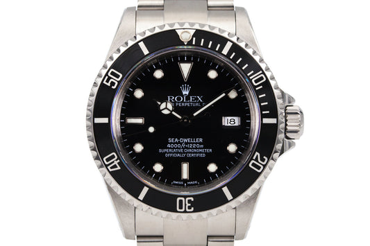 2000 Rolex Sea Dweller 16600