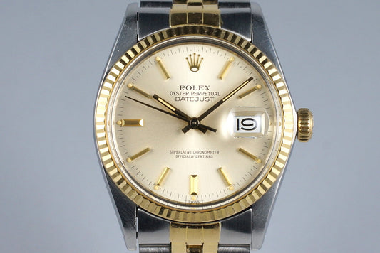 1984 Rolex Two Tone DateJust 16013