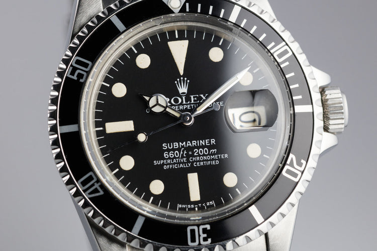 1978 Rolex Submariner 1680 with Box and Papers