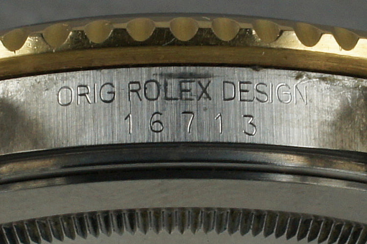 1991 Rolex 18K/SS Root Beer GMT-Master II 16713