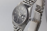2003 Rolex DateJust 16220 Black Dial with Box and Papers