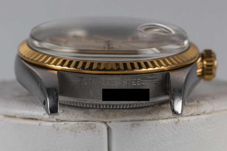 1984 Rolex DateJust 16013 with Gold Linen Dial