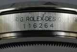 2005 Rolex DateJust 116264 Turn-O-Graph with Navy Dial