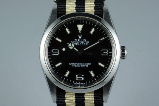 2000 Rolex Explorer 14270 with Japanese Papers