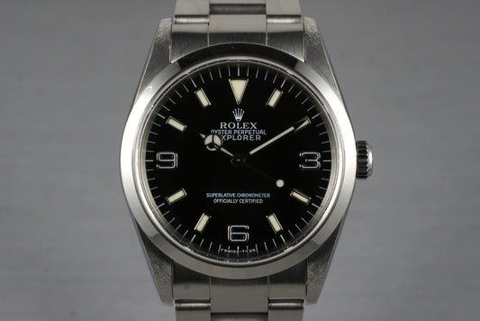 1997 Rolex Explorer 14270 with Box and Papers