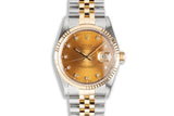 1991 Rolex Datejust 16233 Diamond Dial With Box & Service Card