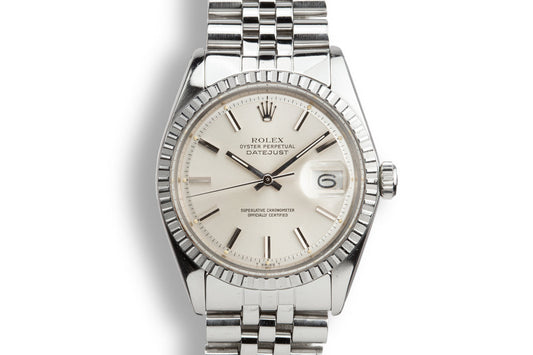 1975 Rolex DateJust 1603 Silver Dial