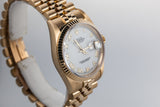 1995 Rolex YG DateJust 16238 with Box and Papers