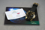1978 Rolex 18K GMT-Master 1675 with RSC Papers