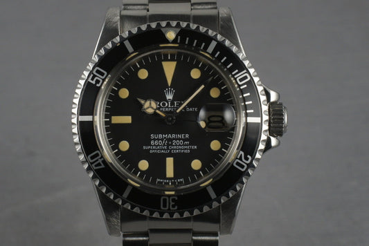 Rolex Submariner Ref: 1680 with creamy dial