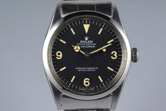 1972 Rolex Explorer 1 1016 with Box and Papers