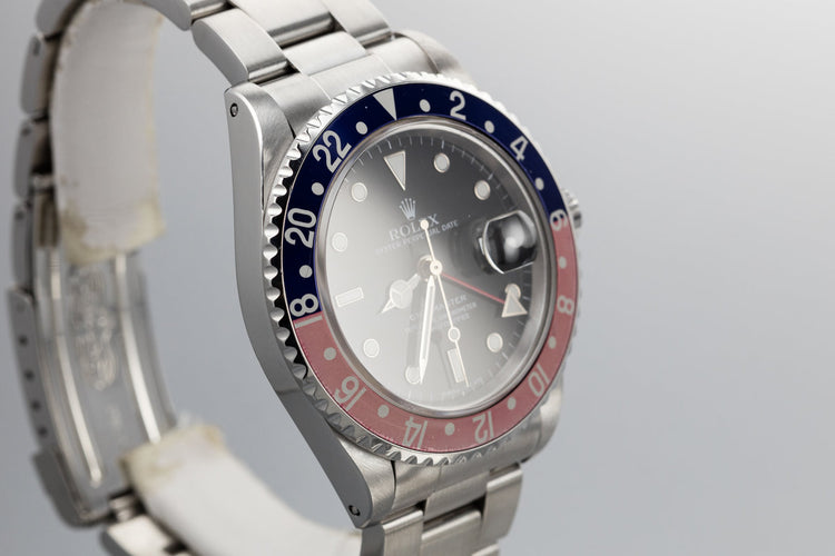 1995 Rolex GMT-Master 16700 with Faded "Pepsi" Bezel