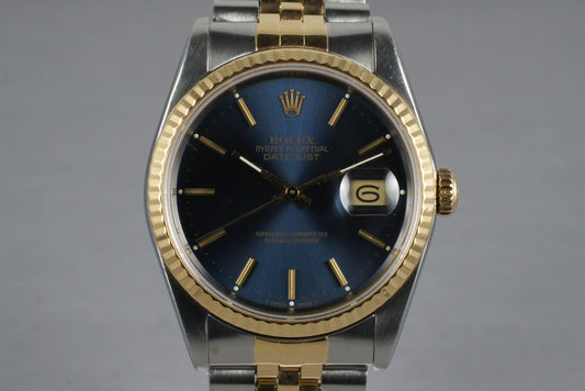 1989 Rolex Two Tone DateJust 16233