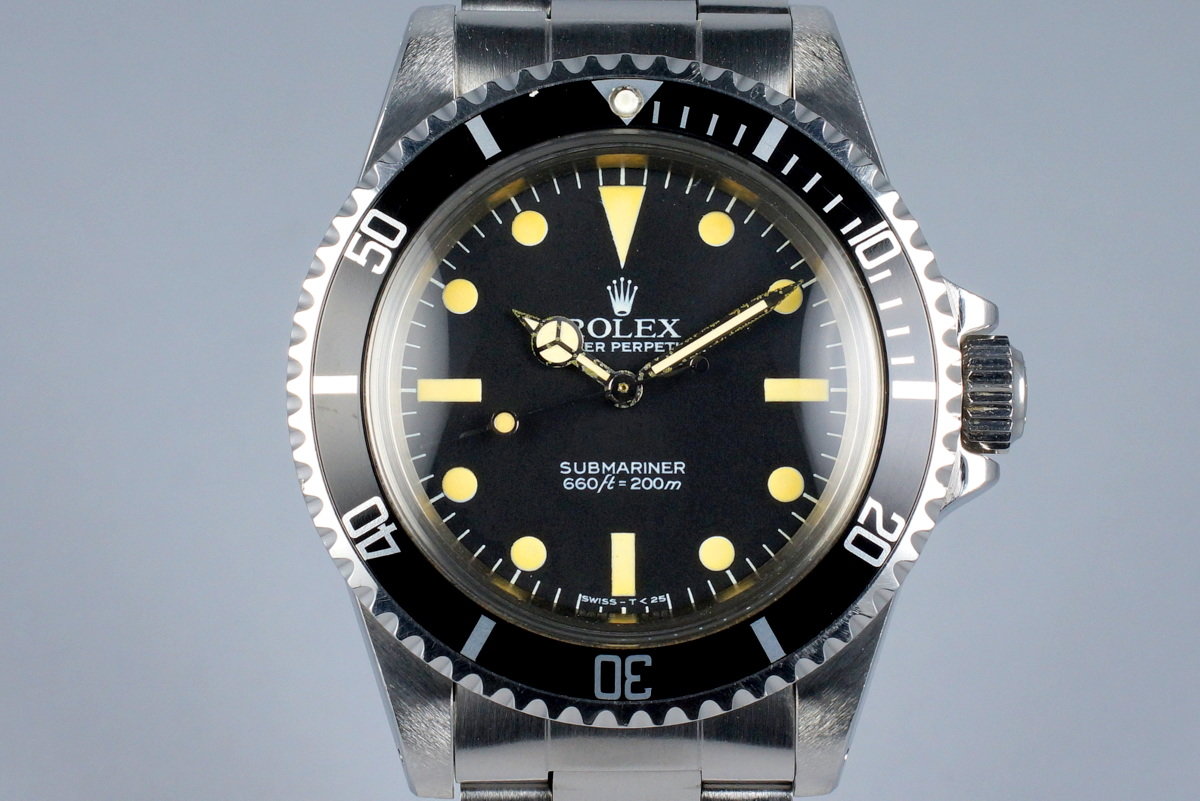 HQ Milton - 1983 Rolex Submariner 5513 Mark V Maxi Dial, Inventory
