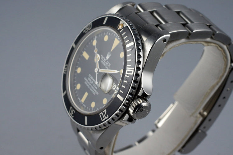 1983 Rolex Submariner 16800 Matte Dial