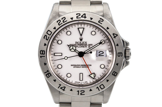 1995  Rolex Explorer II 16570 with Box and Papers