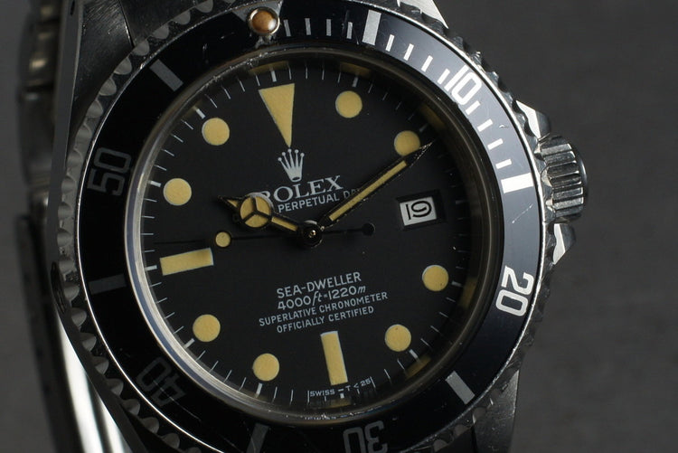 1983 Rolex Submariner 16660 Creamy Matte Dial
