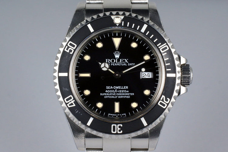 1991 Rolex Sea Dweller 16600