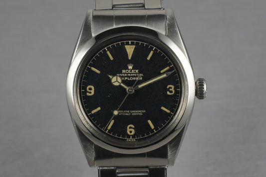 1960 Rolex Explorer 1 Ref 1016  with Gilt Chapter Ring Dial