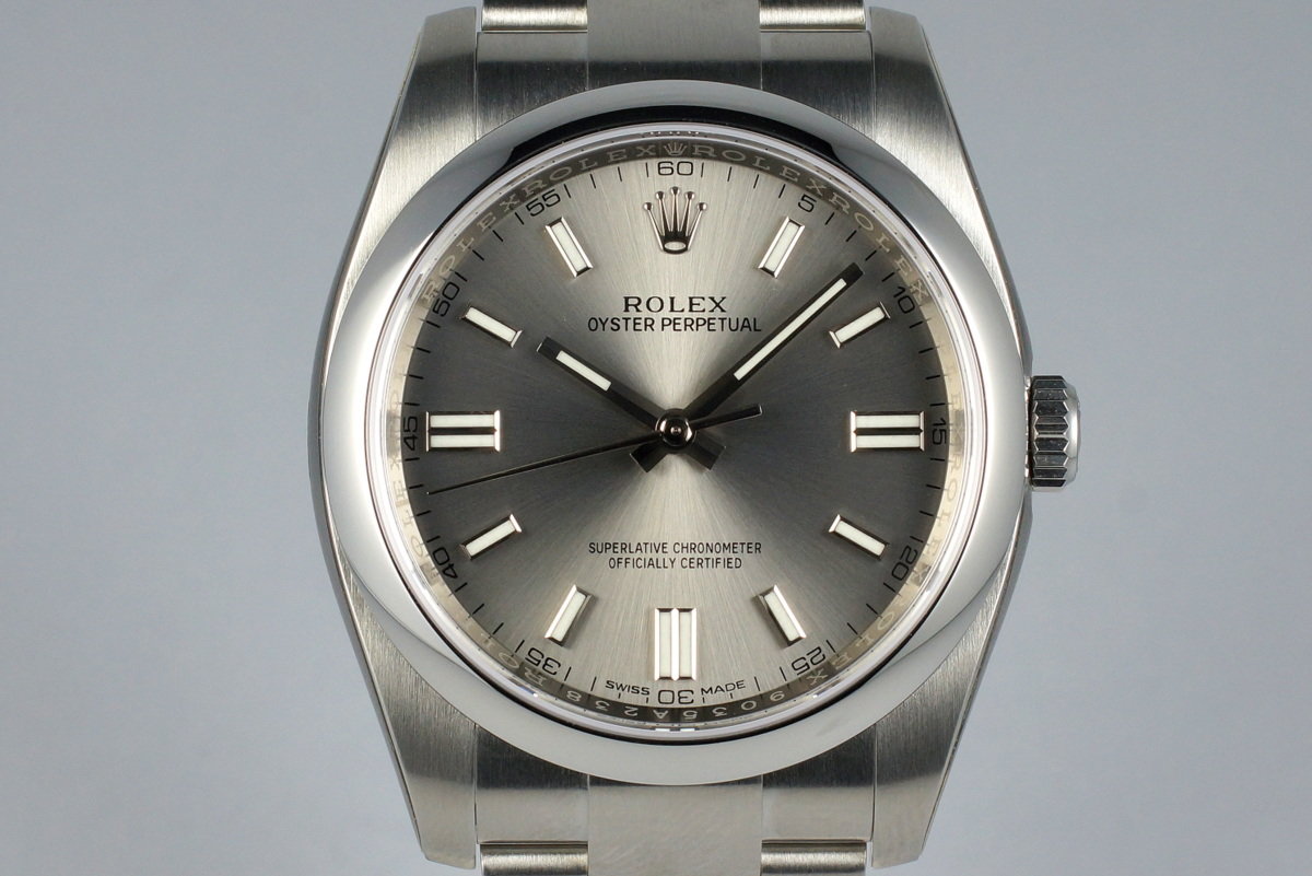 HQ Milton 2016 Rolex Oyster Perpetual 116000 MINT Inventory