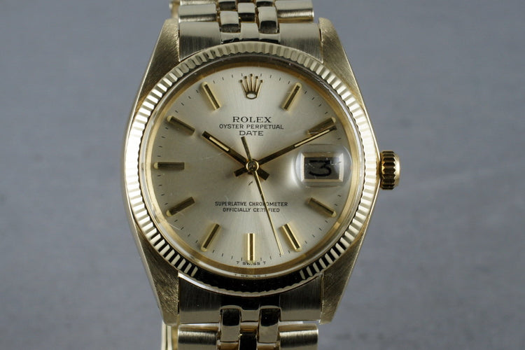 1978 Rolex 14K Gold Date 1503