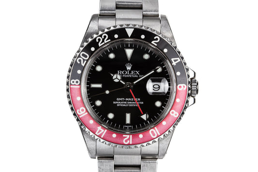 1999 Rolex GMT-Master 16700 SWISS Only Dial with Faded "Coke" Bezel