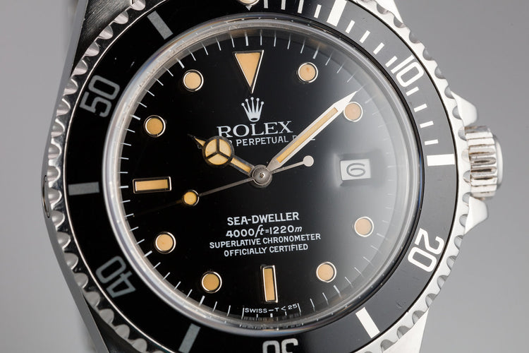 1984 Rolex Sea-Dweller 16660 Glossy Dial