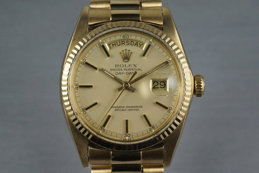 1972 Rolex YG Day-Date 1803