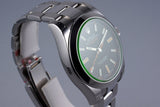 2011 Rolex Milgauss Green 116400 MINT with Box and Papers