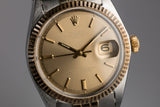 1969 Rolex Two-Tone DateJust1601 with Brown Dial