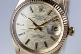 1973 Rolex Date 1500 14K YG Mosaic Dial