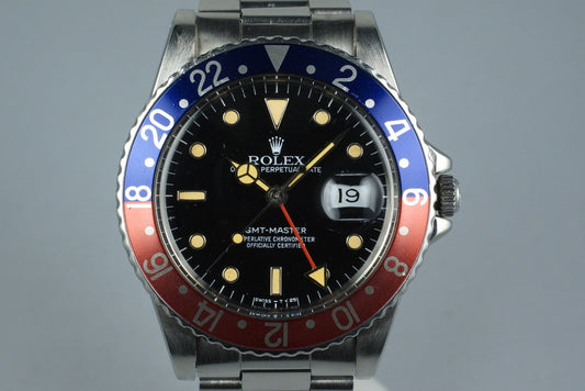 1985 Rolex GMT Master 16750