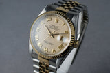 1988 Rolex 18K/SS DateJust 16233 with Cream Roman Dial