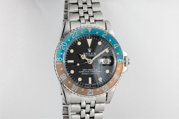 1967 Rolex GMT-Master 1675 with Mark 1 Dial and Small 24 Hour Hand