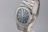 2018 Patek Philippe Nautilus 5711/1A-010 Blue Dial with Box and Papers