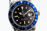 1977 Rolex GMT 1675 Blueberry Radial