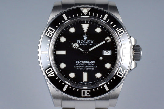2014 Rolex Ceramic Sea Dweller 116600 with Box and Papers