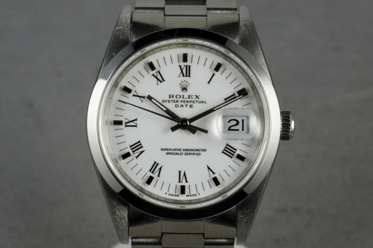 1993 Rolex Oyster Perpetual Date 15200 With Box & Papers