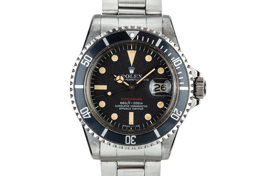 1971 Rolex Red Submariner 1680 with MK V Dial