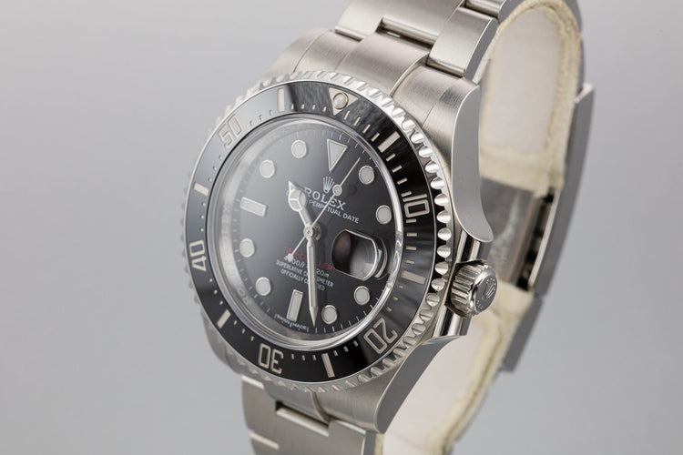 2018 Rolex Red Sea-Dweller 126600 with Box and Papers
