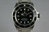 Rolex Sea Dweller 16600 with Box and Guarantee Paper