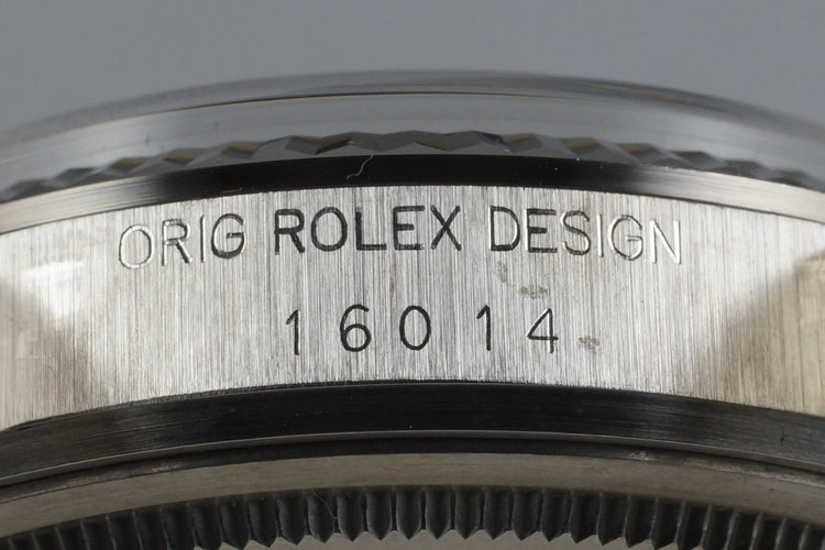 1983 Rolex DateJust 16014 Silver Dial