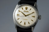 1954 Rolex Oyster Perpetual 6285 Cream Waffle Dial