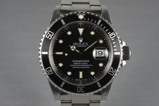 1997 Rolex Submariner 16610