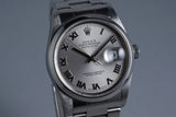 2001 Rolex DateJust 16200 with Silver Roman Dial