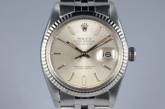 1979 Rolex DateJust 16014 Silver Dial