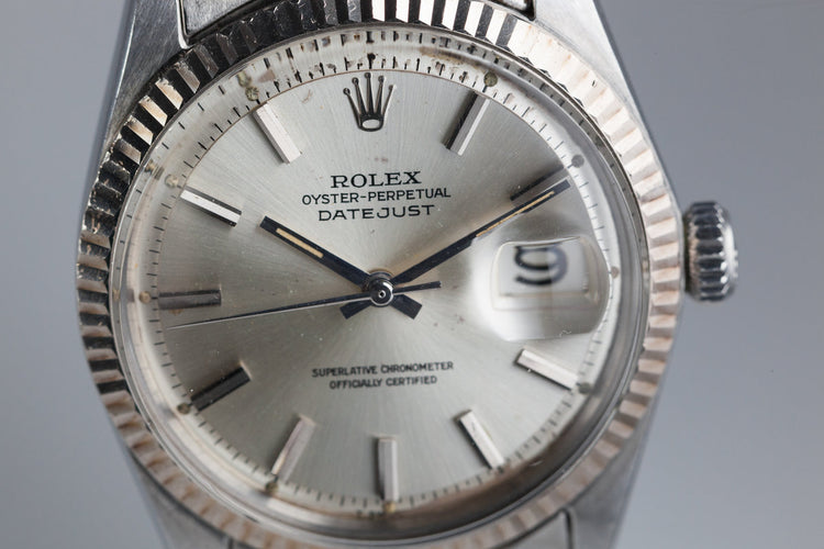 1967 Rolex DateJust 1601 Silver Dial