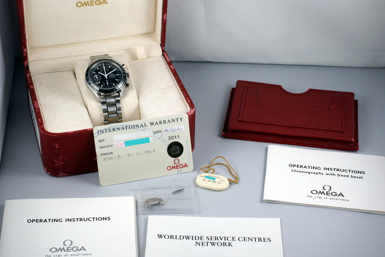 2001 Omega Speedmaster Day Date 3520.50 with Box and Papers
