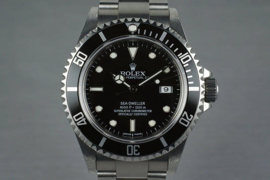 2006 Rolex Sea Dweller 16600T